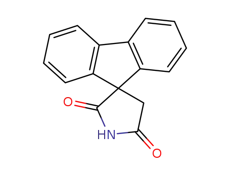 Molecular Structure of 3464-16-2 (Spiro[9H-fluorene-9,3'-pyrrolidine]-2',5'-dione)