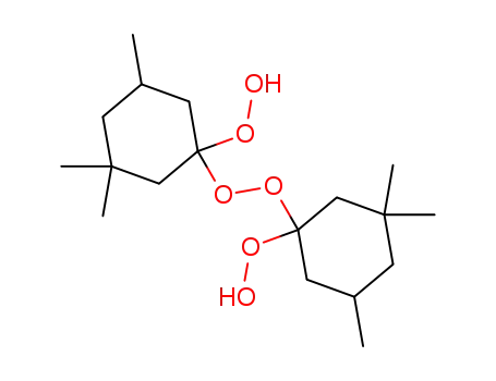 Molecular Structure of 56671-78-4 (Hydroperoxide, [dioxybis(3,3,5-trimethylcyclohexylidene)]bis-)
