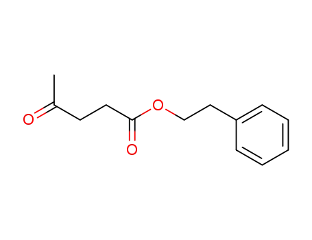 Molecular Structure of 53939-81-4 (phenethyl 4-oxovalerate)