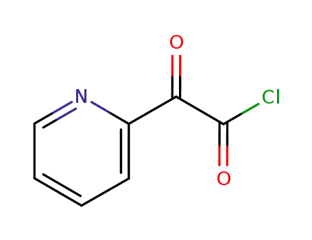 2-Pyridineacetyl chloride, alpha-oxo- (9CI)