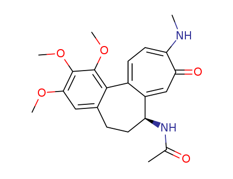 Acetamide,N-[(7S)-5,6,7,9-tetrahydro-1,2,3-trimethoxy-10-(methylamino)-9-oxobenzo[a]heptalen-7-yl]- cas  2826-80-4