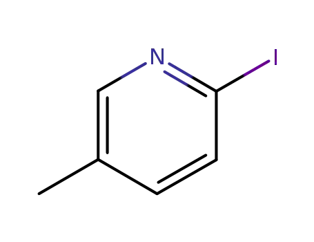 Molecular Structure of 22282-62-8 (2-IODO-5-METHYLPYRIDINE)