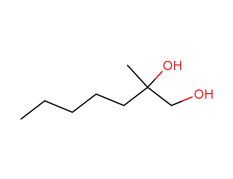 Molecular Structure of 99799-80-1 (1,2-Heptanediol, 2-methyl-)