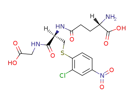 Molecular Structure of 305-60-2 (S-(2-chloro-4-nitrophenyl)-L-cysteinyl-N-L-gamma-glutamylglycine)