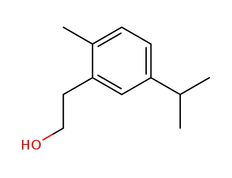 Molecular Structure of 4389-64-4 (2-[2-methyl-5-(propan-2-yl)phenyl]ethanol)