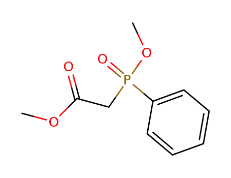 Acetic acid, (methoxyphenylphosphinyl)-, methyl ester