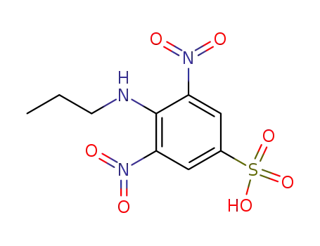 3,5-dinitro-4-propylamino-benzenesulfonic acid