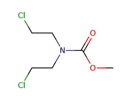 Molecular Structure of 35875-89-9 (methyl bis(2-chloroethyl)carbamate)