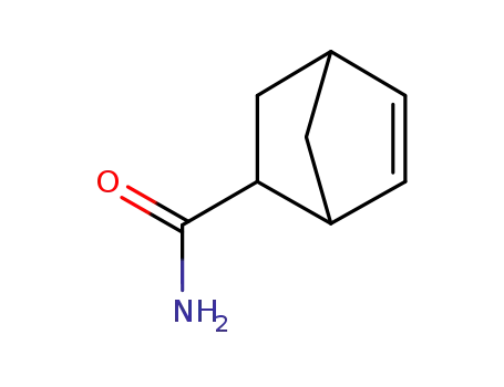 Molecular Structure of 95-17-0 (5-Norbornene-2-carboxamide)