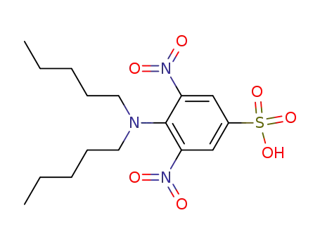 4-dipentylamino-3,5-dinitro-benzenesulfonic acid