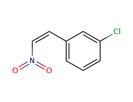 Molecular Structure of 3156-35-2 (1-(3-Chlorophenyl)-2-nitroethene)