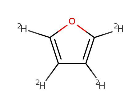 Molecular Structure of 6142-90-1 (FURAN-D4)