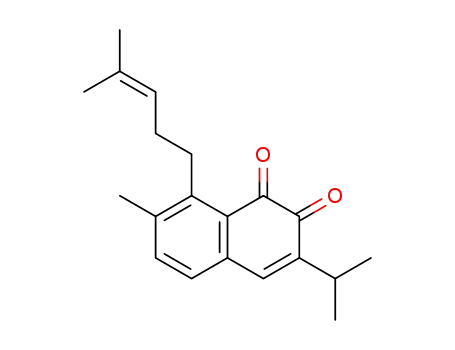 Molecular Structure of 102607-41-0 (Saprorthoquinone)