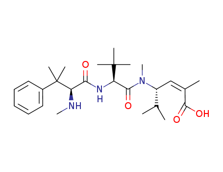 L-Valinamide, N,b,b-trimethyl-L-phenylalanyl-N-[(1S,2E)-3-carboxy-1-(1-methylethyl)-2-buten-1-yl]-N,3-dimethyl-