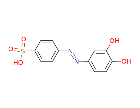 Benzenesulfonic acid, 4-[(3,4-dihydroxyphenyl)azo]-