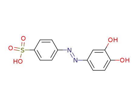 Benzenesulfonic acid, 4-[(3,4-dihydroxyphenyl)azo]-