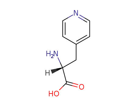 Molecular Structure of 37535-50-5 (D-4-Pyridylalanine)