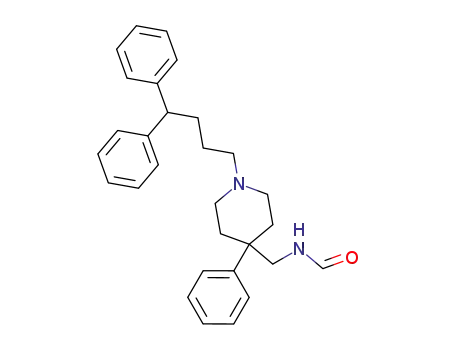 <i>N</i>-[1-(4,4-diphenyl-butyl)-4-phenyl-piperidin-4-ylmethyl]-formamide