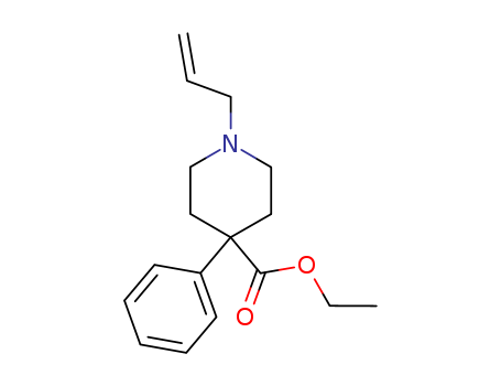 ISONIPECOTIC ACID, 1-ALLYL-4-PHENYL-, ETHYL ESTER