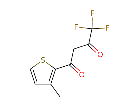 Molecular Structure of 319-56-2 (4,4,4-trifluoro-1-(3-methylthiophen-2-yl)butane-1,3-dione)