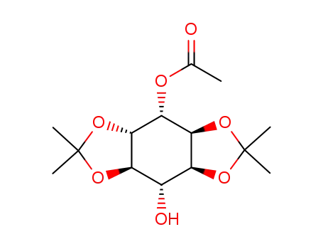 Molecular Structure of 685539-85-9 (1L-1-O-acetyl-2,3:5,6-di-O-isopropylidene-chiro-inositol)