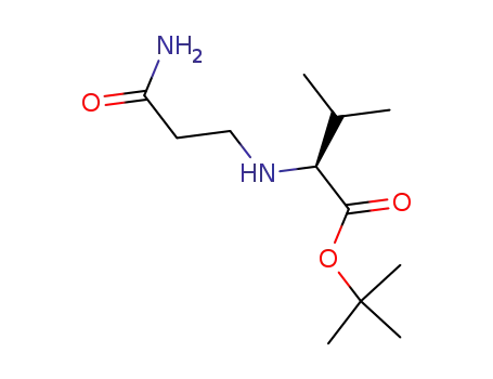 Molecular Structure of 192725-87-4 (N-(3-PropanaMido)-L-valine tert-Butyl Ester)
