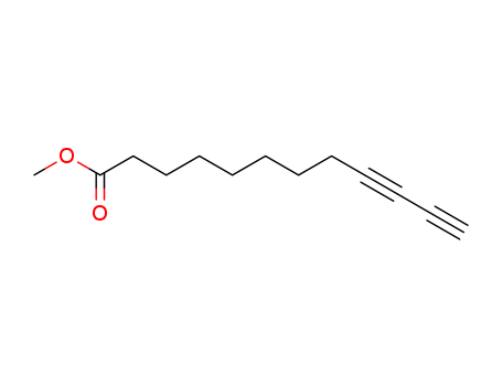Molecular Structure of 140654-96-2 (9,11-Dodecadiynoic acid, methyl ester)