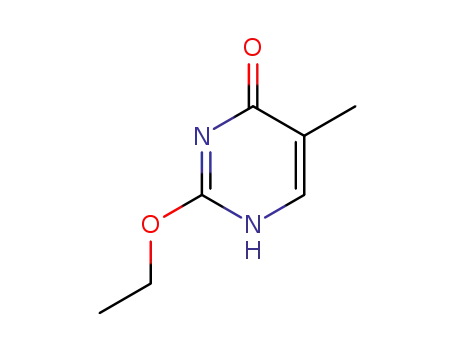 Molecular Structure of 25628-75-5 (2-ethylthymine)