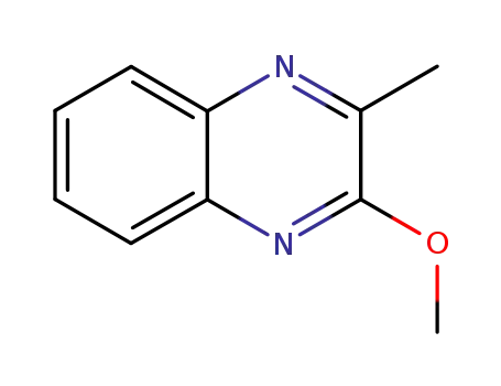 Molecular Structure of 3149-26-6 (Quinoxaline,  2-methoxy-3-methyl-)