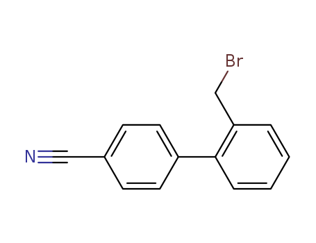 [1,1'-Biphenyl]-4-carbonitrile, 2'-(bromomethyl)-