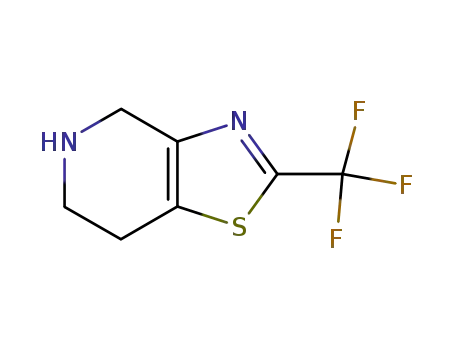 Molecular Structure of 794451-99-3 (2-(trifluoromethyl)-4,5,6,7-tetrahydrothiazolo[4,5-c]pyridine)