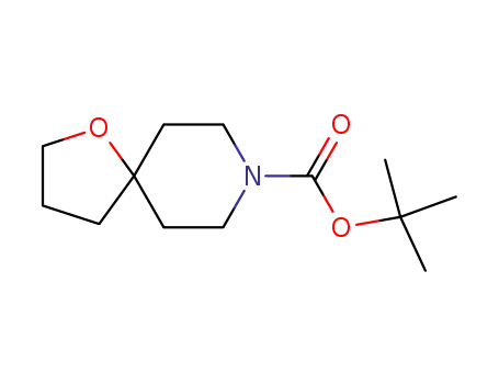 Molecular Structure of 374794-89-5 (1,1-Dimethylethyl 1-oxa-8-azaspiro[4.5]decane-8-carboxylate)