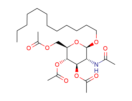 DODECYL 2-ACETAMIDO-3,4,6-TRI-O-ACETYL-2-DEOXY-BETA-D-GLUCOPYRANOSIDE
