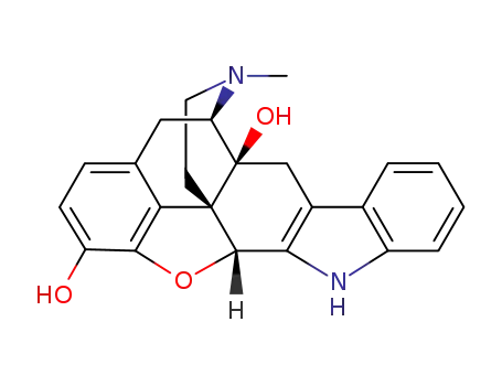 Molecular Structure of 111469-88-6 (oxymorphindole)
