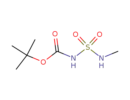 Molecular Structure of 125987-94-2 (tert-Butyl N-(methylsulfamoyl)carbamate)