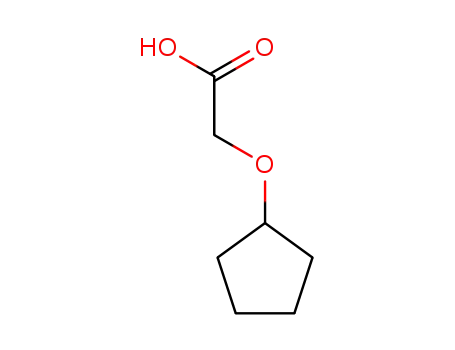 Molecular Structure of 95832-60-3 ((cyclopentyloxy)acetic acid)