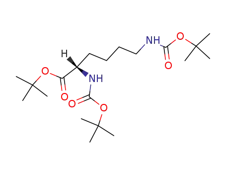 Molecular Structure of 97347-28-9 (NA, NE-BIS-BOC-L-LYSINE TERT-BUTYL ESTER)