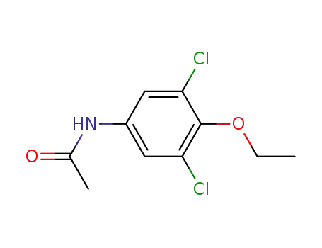 Molecular Structure of 108761-51-9 (Acetamide, N-(3,5-dichloro-4-ethoxyphenyl)-)