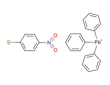 Plumbane, [(4-nitrophenyl)thio]triphenyl-