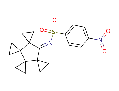 Benzenesulfonamide,
4-nitro-N-tetraspiro[2.0.2.0.2.0.2.1]tridec-13-ylidene-