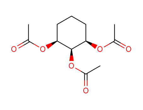 Molecular Structure of 20021-58-3 (cyclohexane-1,2,3-triyl triacetate)