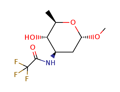 64519-41-1,methyl 2,3,6-trideoxy-3-[(trifluoroacetyl)amino]hexopyranoside,NSC287060