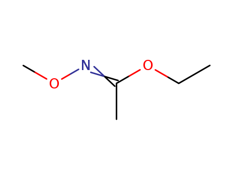 Ethanimidic acid,N-methoxy-, ethyl ester
