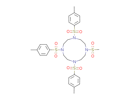 1,4,7-TRIS((4-METHYLPHENYL)SULFONYL)-10-(METHYLSULFONYL)-1,4,7,10-TETRAAZACYCLODODECANECAS