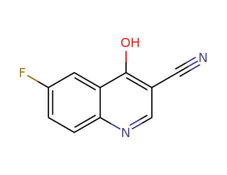 3-Quinolinecarbonitrile, 6-fluoro-4-hydroxy-