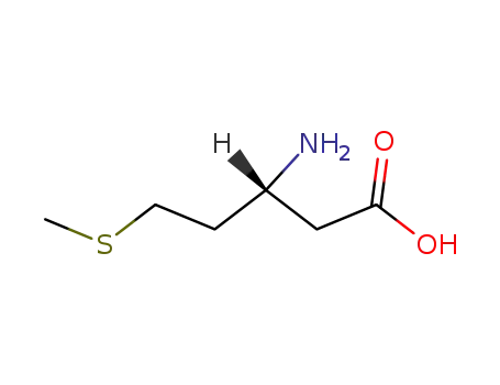 Molecular Structure of 75946-25-7 (L-BETA-HOMOMETHIONINE HYDROCHLORIDE)