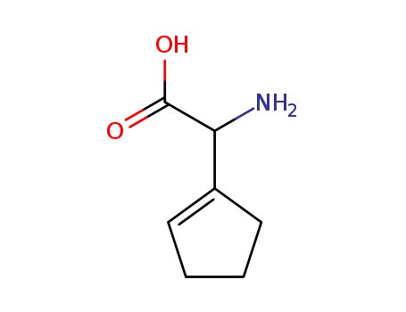 61996-18-7,amino(cyclopent-1-en-1-yl)acetic acid,