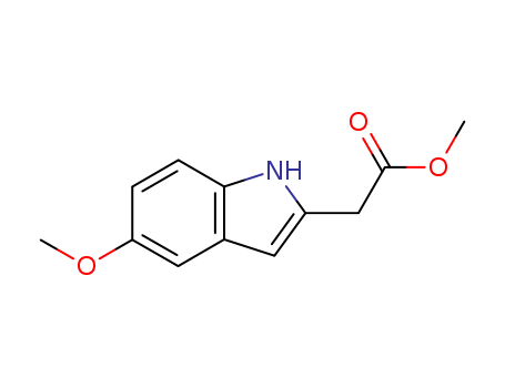 1H-Indole-2-aceticacid, 5-methoxy-, methyl ester