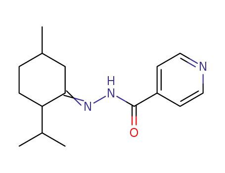 Isonicotinic acid, p-menth-3-ylidenehydrazide
