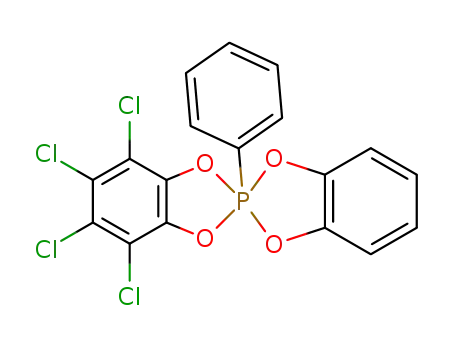 4,5,6,7-tetrachloro-2-phenyl-2λ<sup>5</sup>-[2,2']spirobi(benzo[1,3,2]dioxaphosphole)